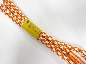 未使用品　正絹　手組帯締め